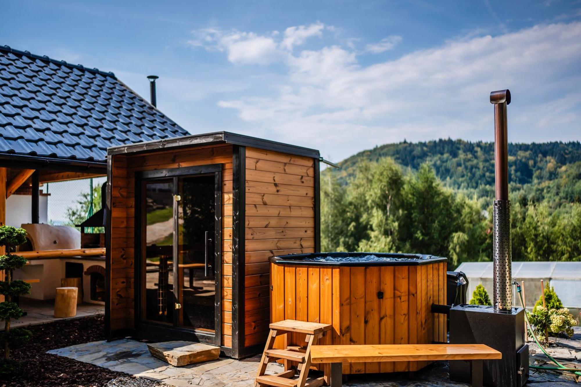 Forrest House Jacuzzi & Sauna Jasienica  Eksteriør billede